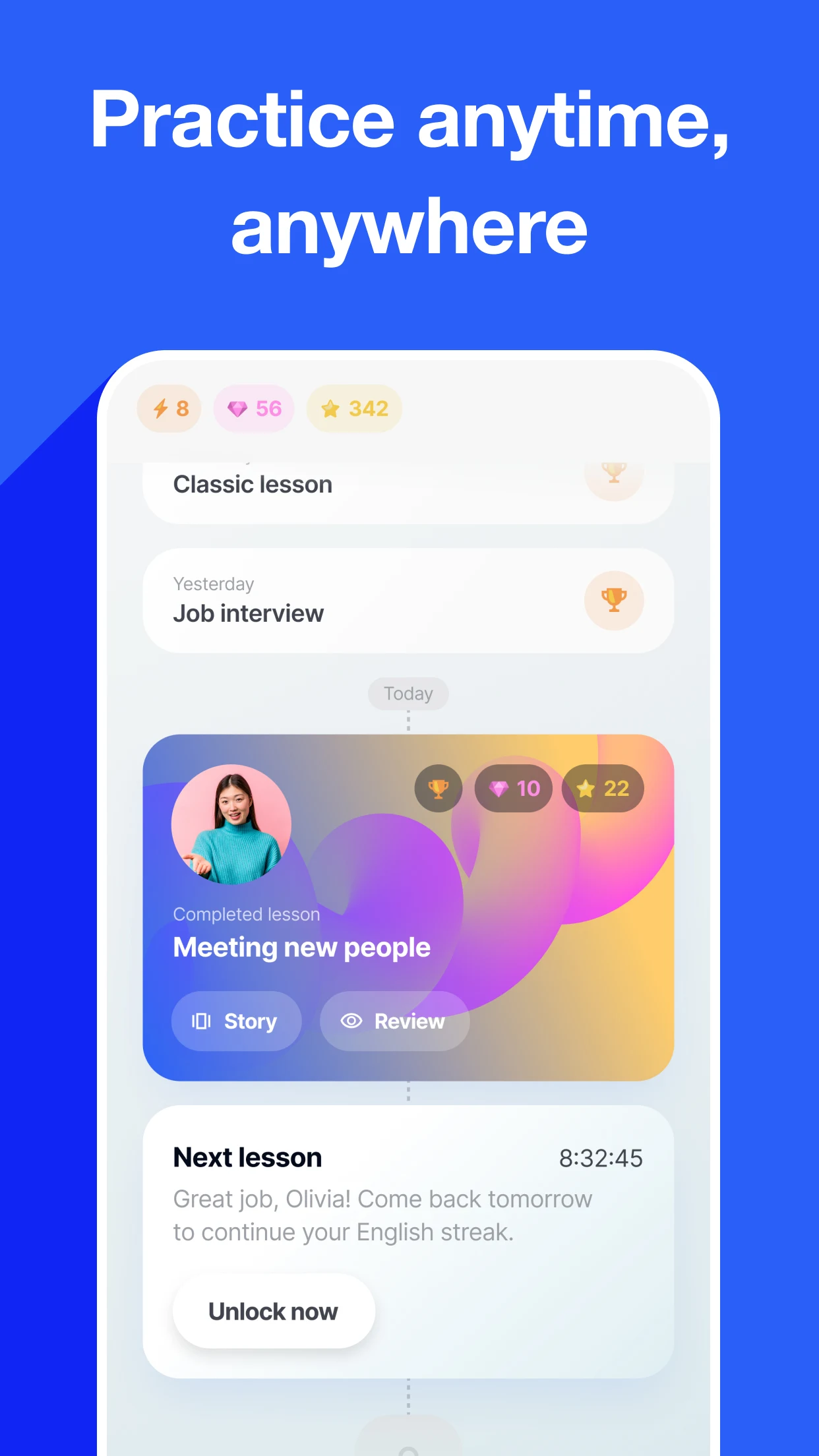 Loora AI app screenshot 2